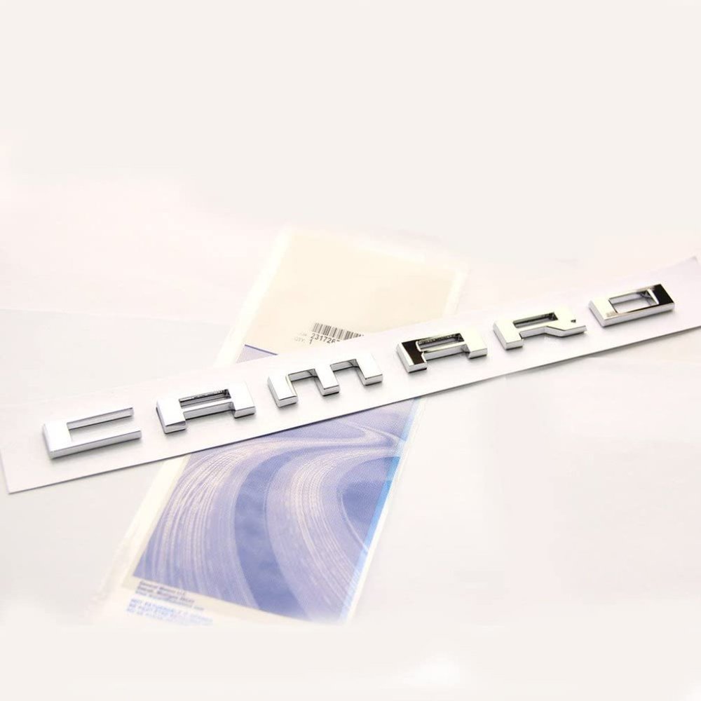 Chrome OEM Chevrolet Camaro Trunk Decal Letter Emblem Badge Rs Ss Zl1 Z28…